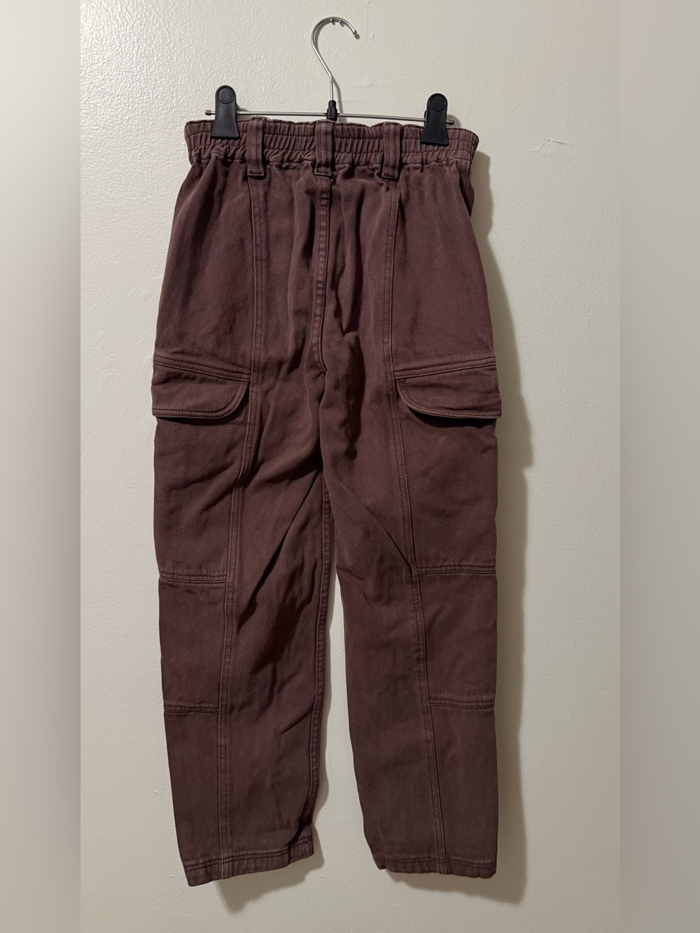 PacSun Wide Leg Cargo Pants in Brown